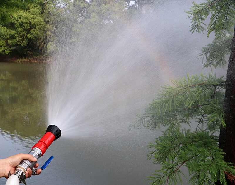 水泵开花直流高压水管消防水枪园林绿化养护农业灌溉洒水喷头卫亮