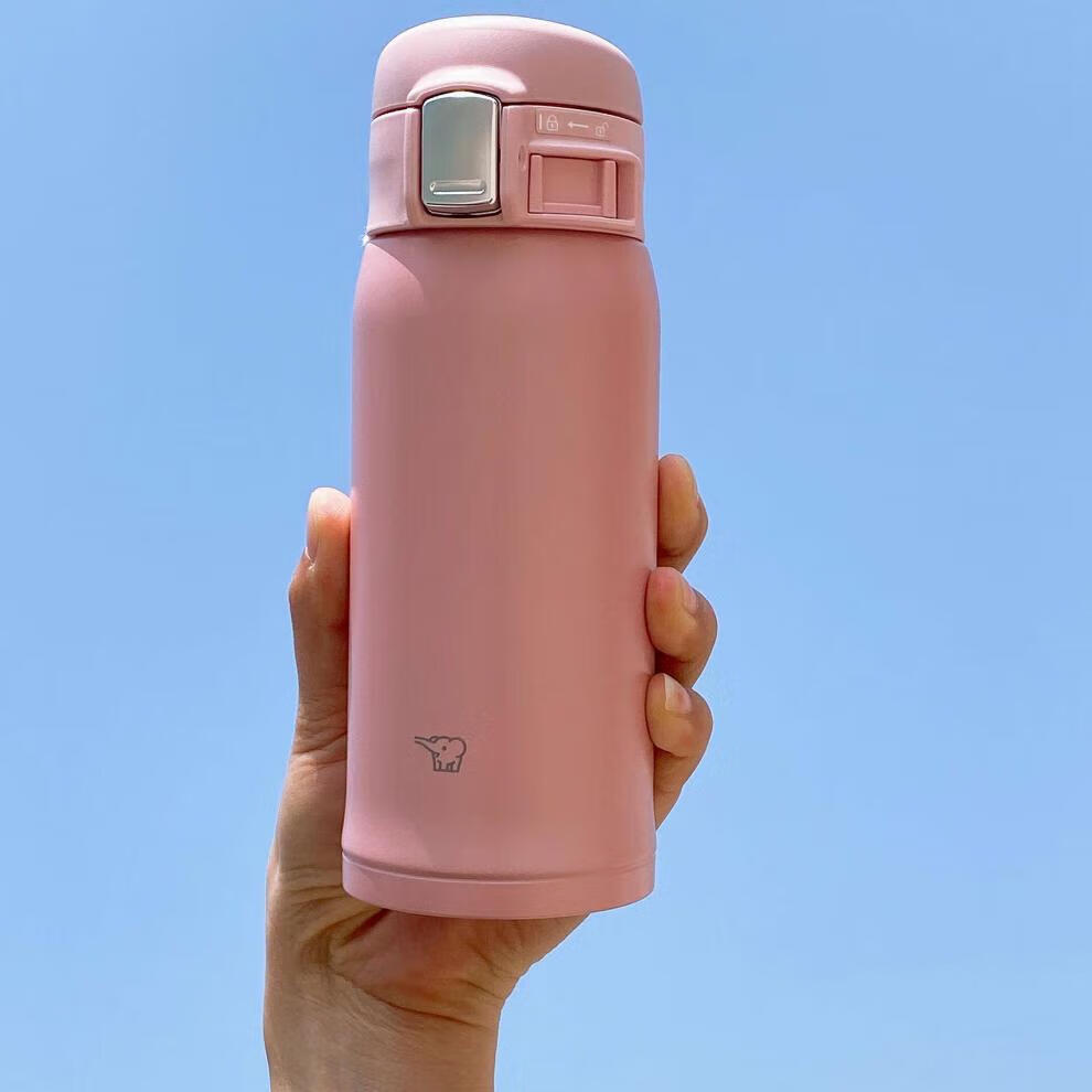 象印(zo jirushi)日本保温杯男女儿童小学生直饮杯便携超轻不锈钢水