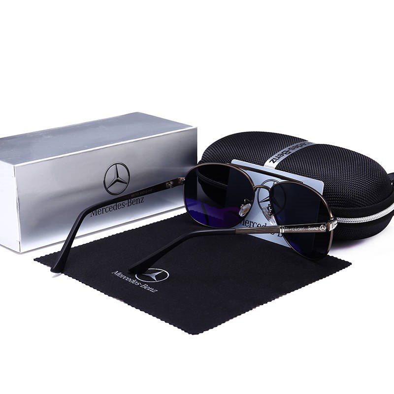 梅赛德斯奔驰眼镜 r同款梅赛德斯奔驰偏光眼镜男士太阳镜户外驾驶墨镜