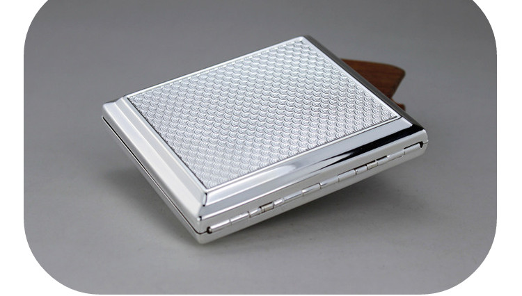 狮子头银烟盒s999足银男士复古银烟具烟装手工现代银器摆件送礼品足银