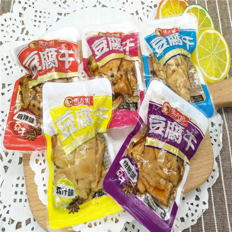 马大姐豆干香菇嫩豆干手撕豆干香菇豆腐干嫩豆干豆干辣味零食g 嫩豆干