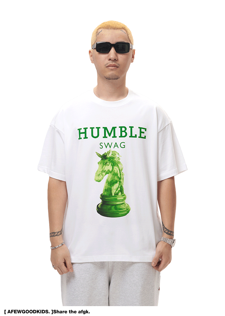 afgk马思唯专辑款humble swag绿马封面短袖t恤 【3000件】 白色 2xl
