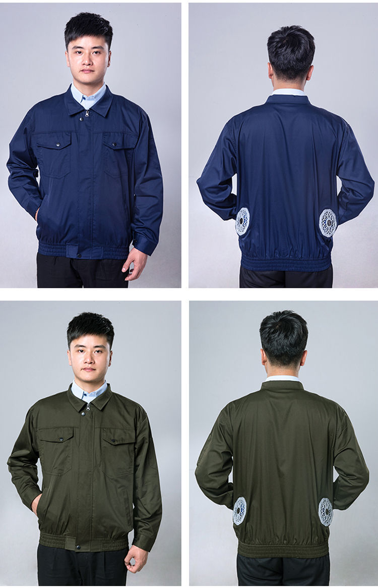 穿戴式空调衣服男制冷高温作业大风量带风扇的衣服降温空调服男款制冷