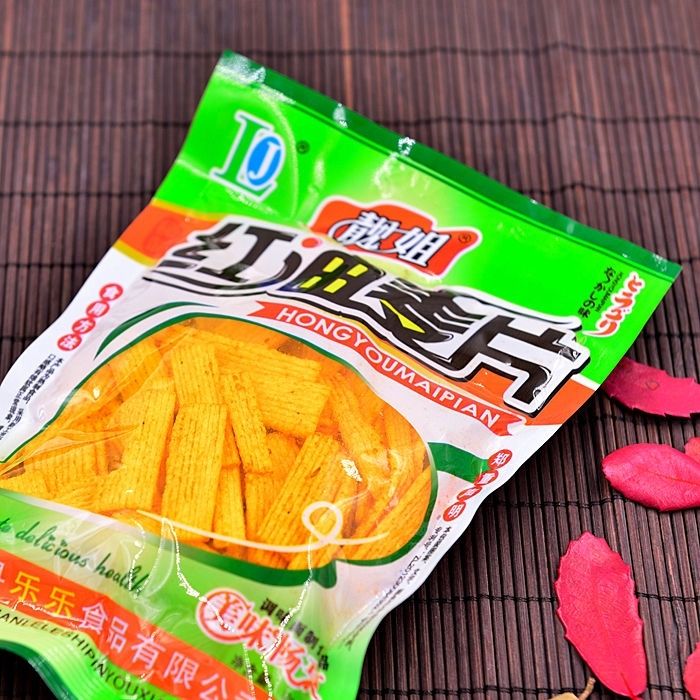 靓姐红油麦片麻辣条8090后小时候儿时经典童年零食小吃怀旧零食红油