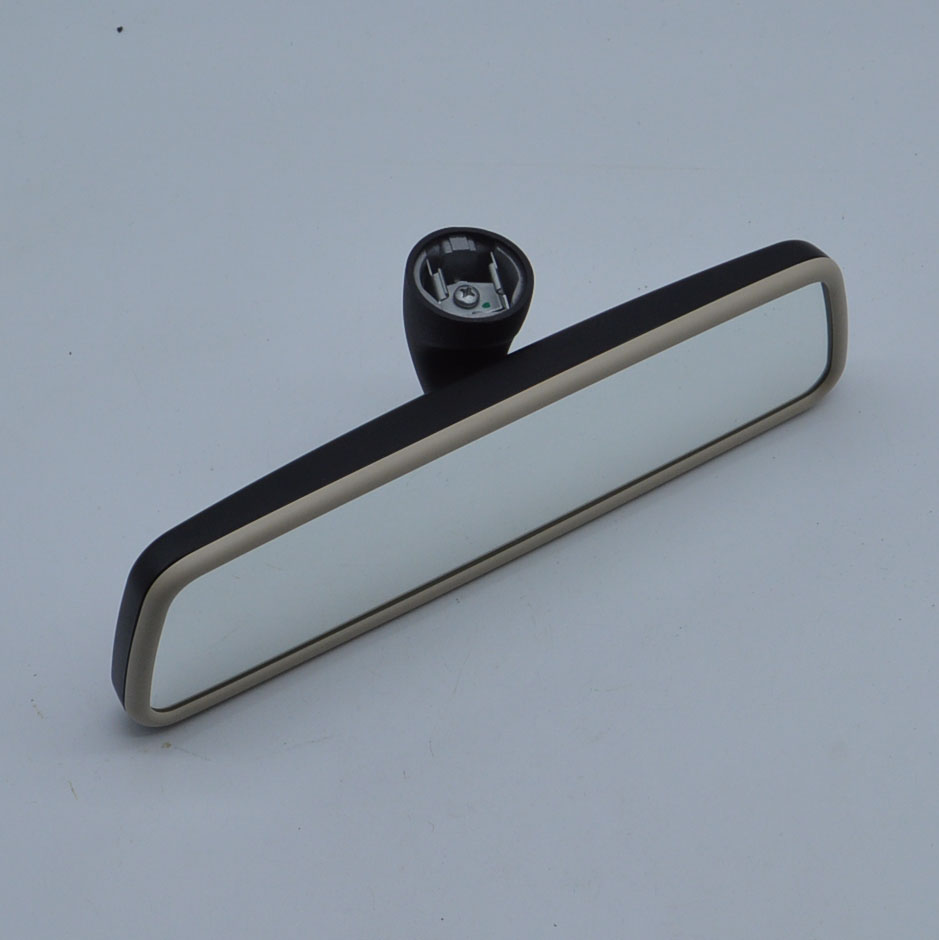 于新老朗逸明锐新polo途观宝来高尔夫6车内后视镜黑框黑底内视镜原装