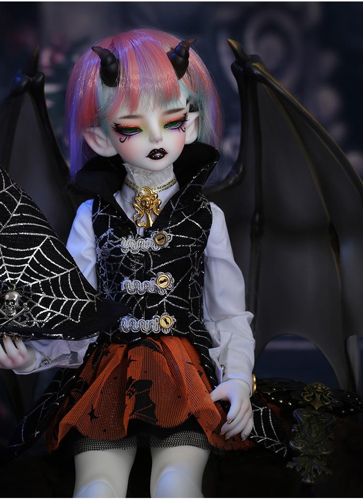 4分bjd娃娃手办yaye芽野幽冥仙主精致sd玩偶现货纯手工关节可活动