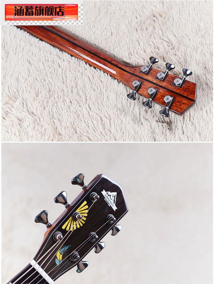 雅马哈(yamaha)詹尼 詹妮 吉他 m33 4041 单板面单民谣吉他 新手入门