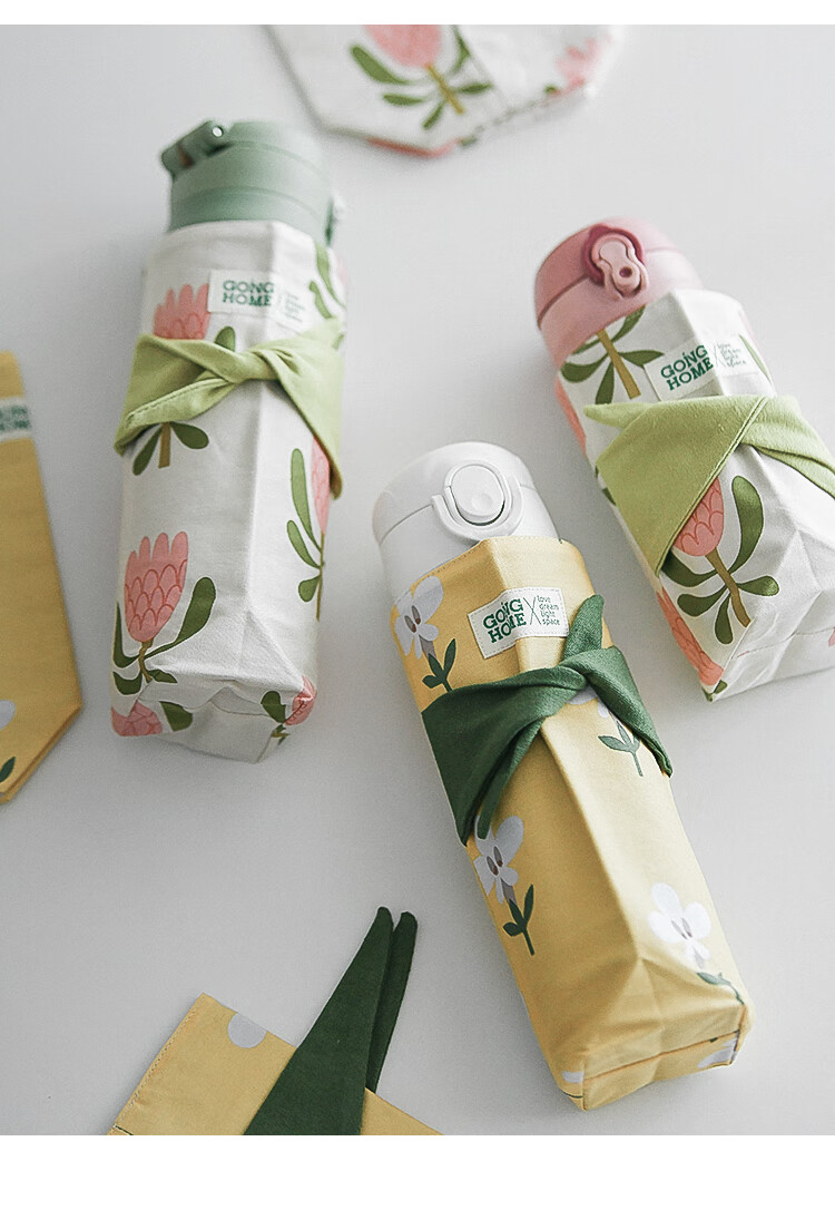 杯套保护套going ome儿童保温水杯玻璃杯子通用保护套棉布艺防烫隔热