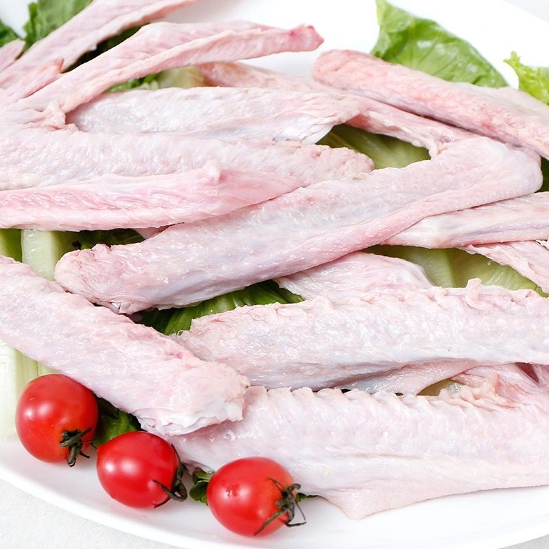 4斤农家鹅翅新鲜鹅全翅大鹅翅三节翅鹅肉一斤卤味食材批发鹅翅一斤