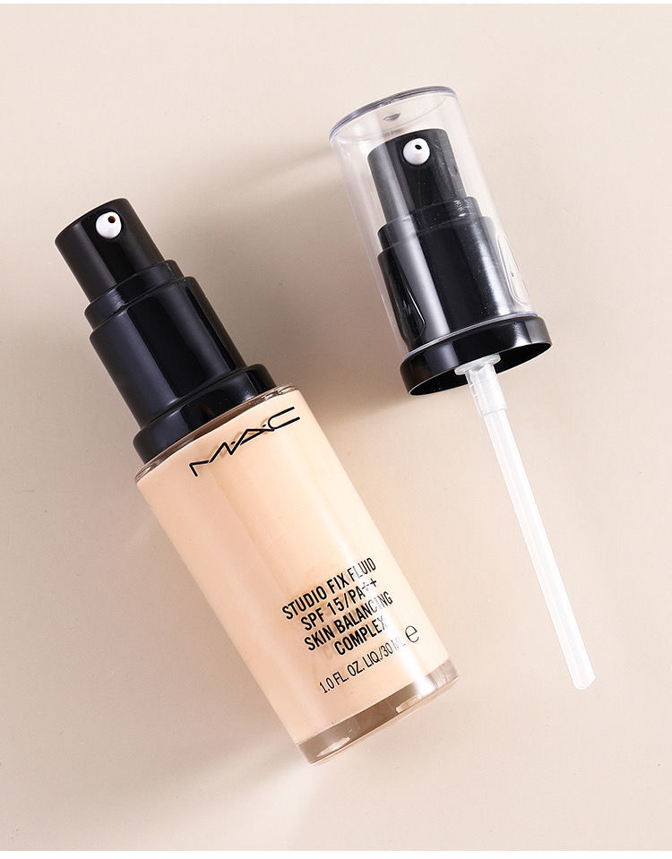 mac粉底液泵头定制粉底液按压嘴真空无菌鸭嘴挤压泵dw粉底液通用喷头m