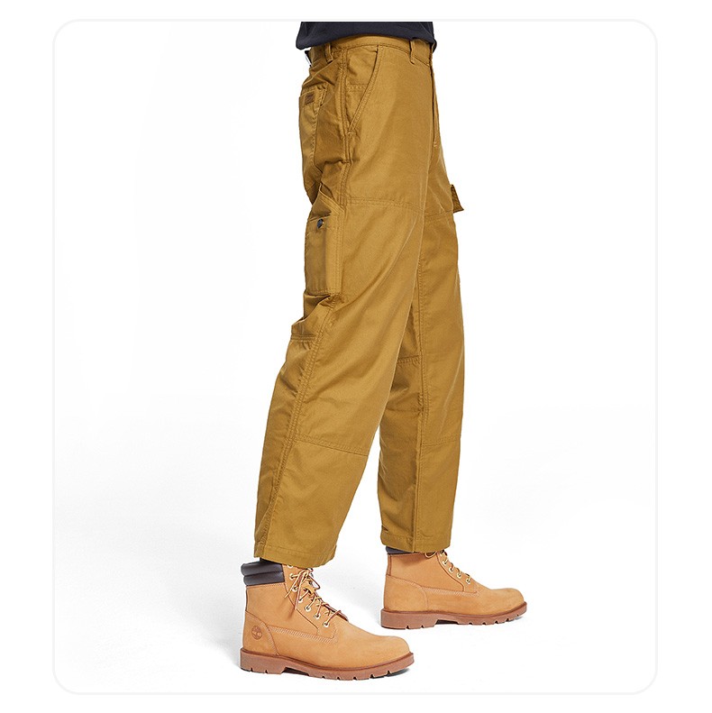 添柏岚timberland男装20春装新款休闲拼接阔腿工装裤a2cd3小麦色31