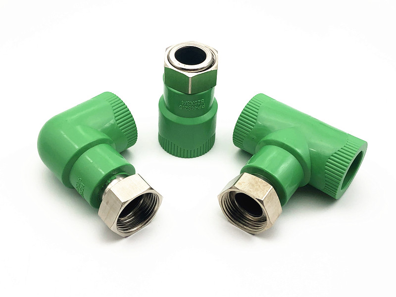 绿色ppr热水器活接4分变6分1寸202532前置过滤器活接头内丝直接ppr20