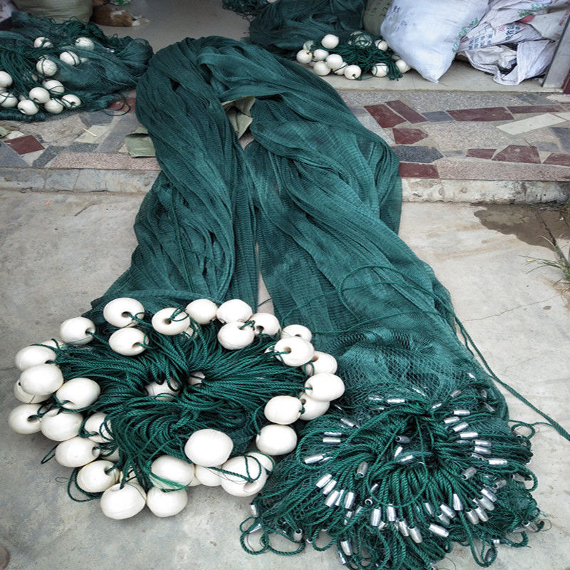 拉网清塘网养殖鱼塘拉鱼网拖鱼网鱼苗网刮网围网隔断网捕鱼网驰爵40米