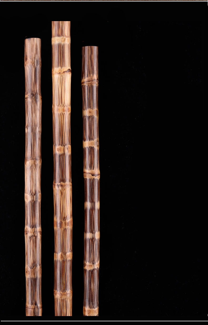 龙血金丝竹实心竹子手把件文玩玉竹手串原料藤条教鞭戒尺竹棍拐杖 长1