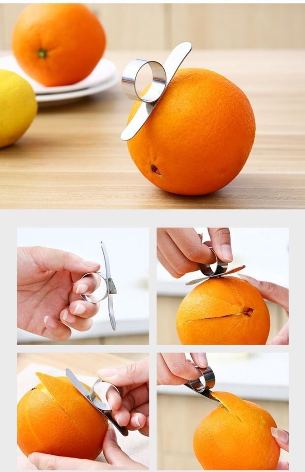 芙号304剥橙器开橙器开皮器削橙子刀削皮器切拨橙子神器工具开果橘子