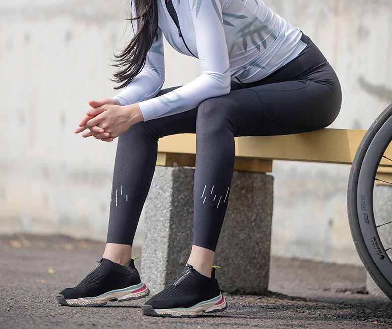 兰帕达骑行裤女士长裤春秋季山地公路自行车裤单车裤子新款凤鸣骑行