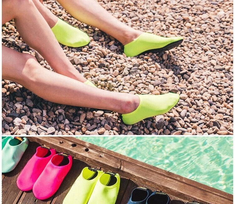 户外游泳脚套游泳袜游泳脚套潜水袜长筒游泳脚蹼袜沙滩鞋赤足潜水鞋袜