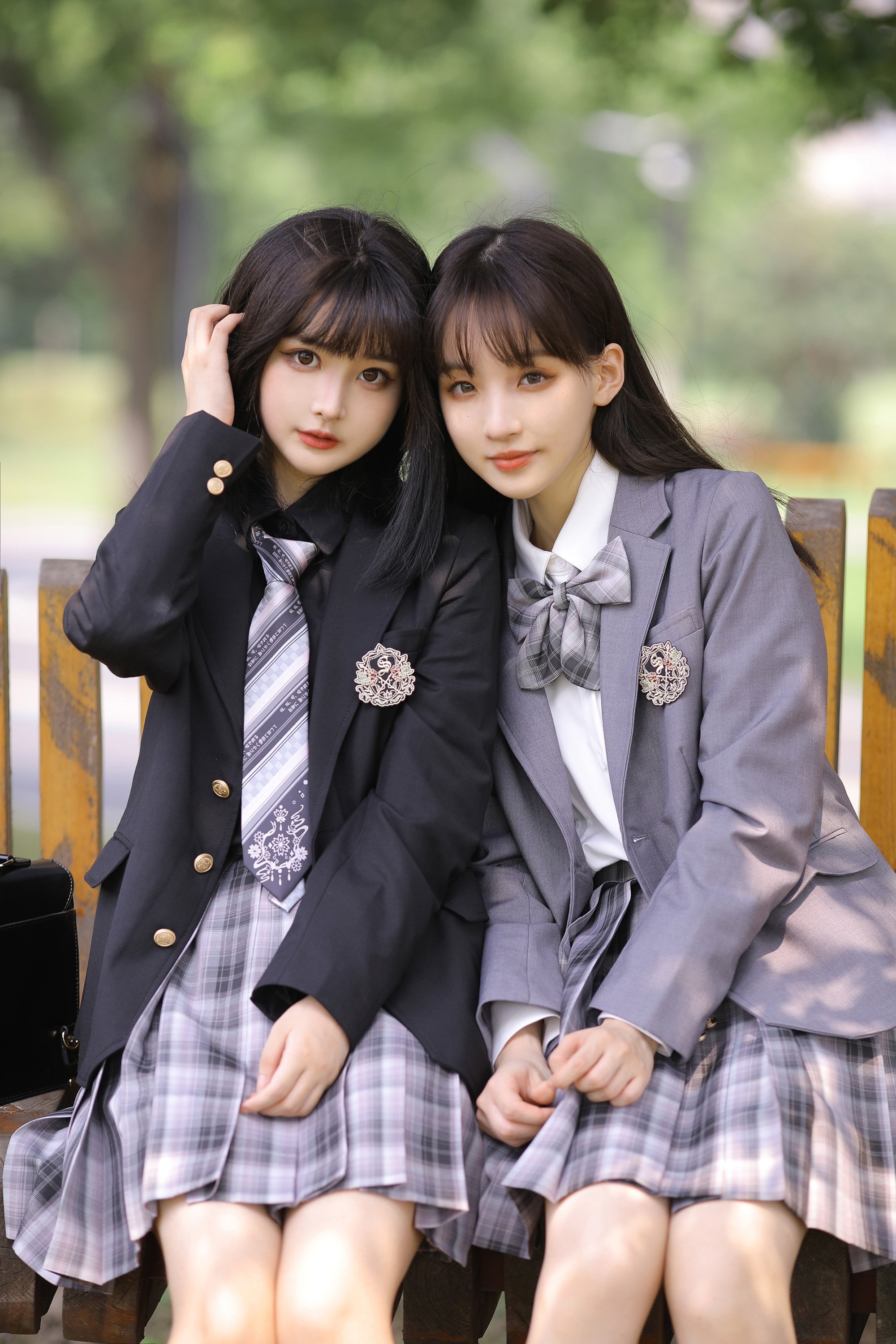 御茶家玫瑰礼赞西服外套原创jk制服女秋冬校供上衣学院风黑色m