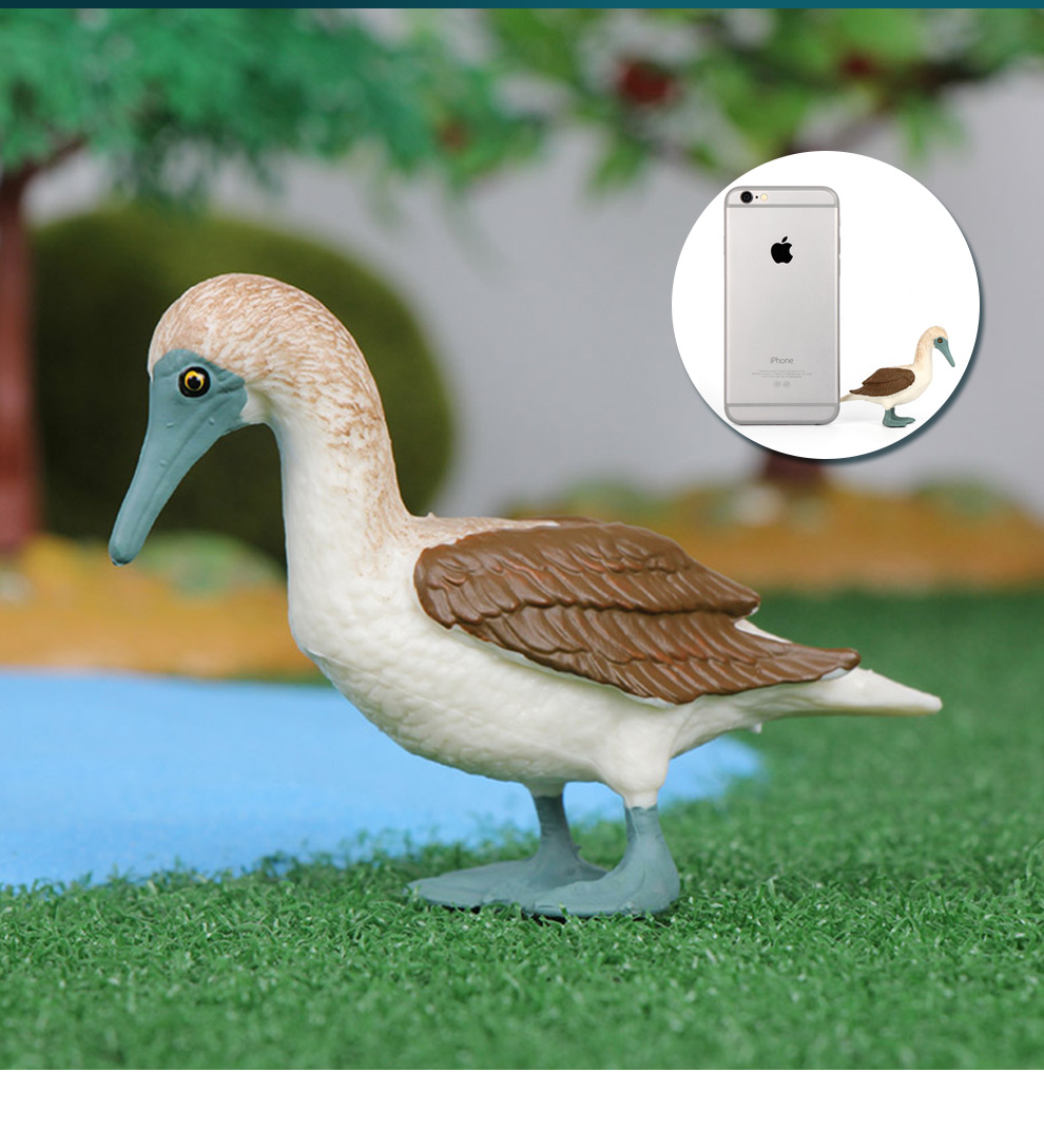 仿生动物飞禽模型实心火烈鸟摆件孔雀老鹰鸵鸟猫头鹰海鸥 火烈鸟(5.