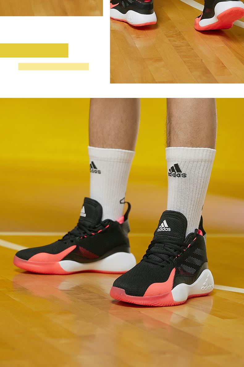 adidas阿迪达斯官网罗斯 773 2020 中帮男子场上篮球鞋fw8663 一号黑