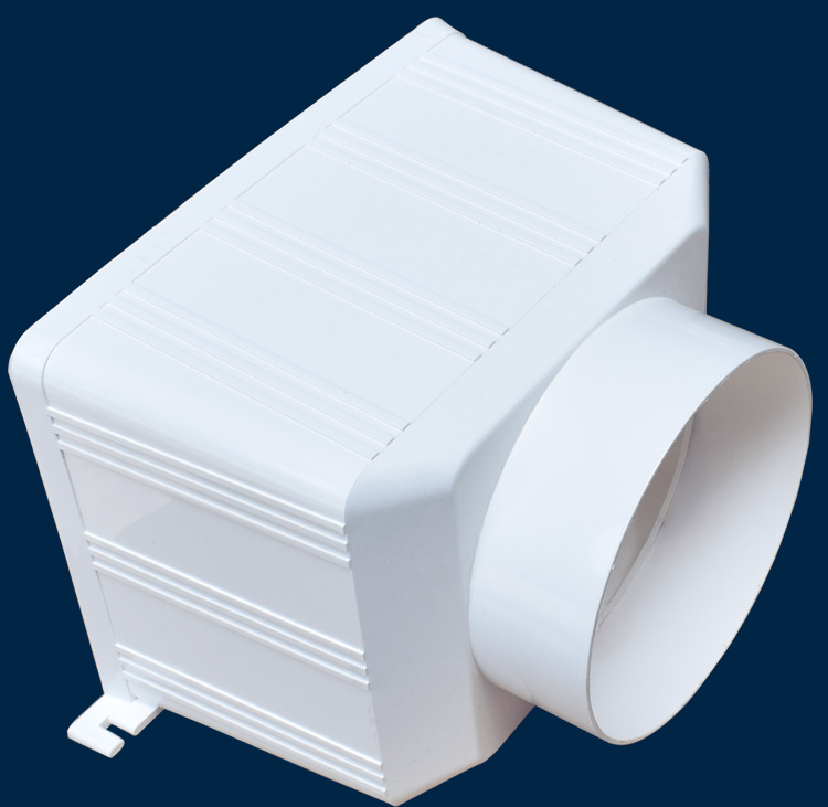 科勒京 pvc排水管配件雨水斗天台檐沟落水斗110160漏斗塑料方形 110