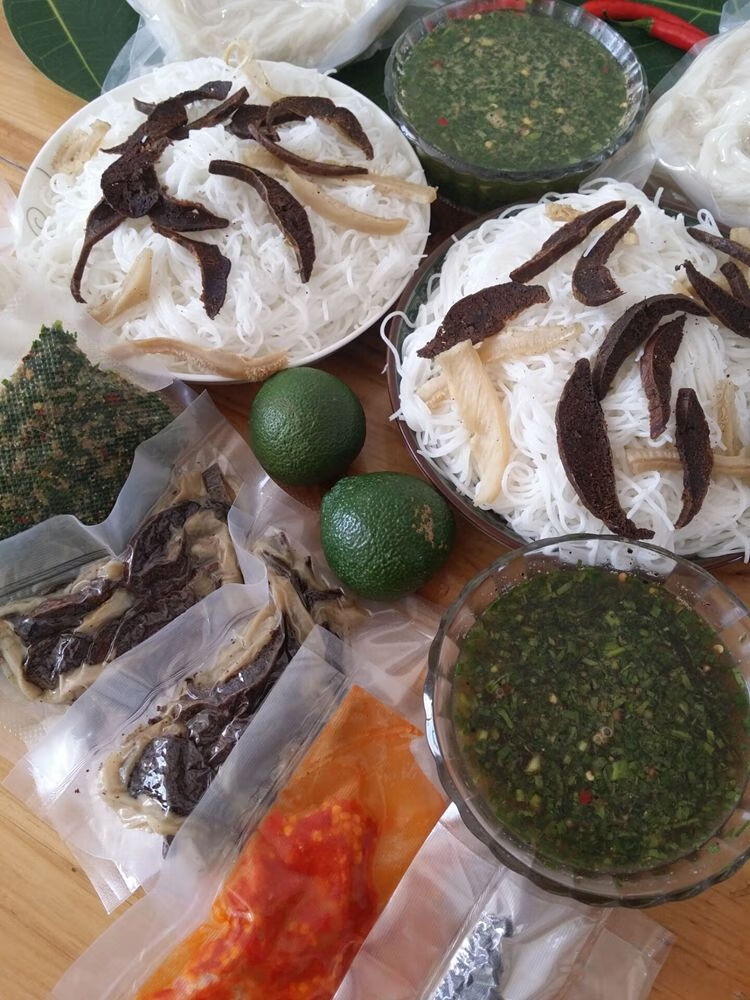 云南德宏傣味撒撇苦水原料干苦料牛苦肠农家手工自制苦水粉傣味撒撇干