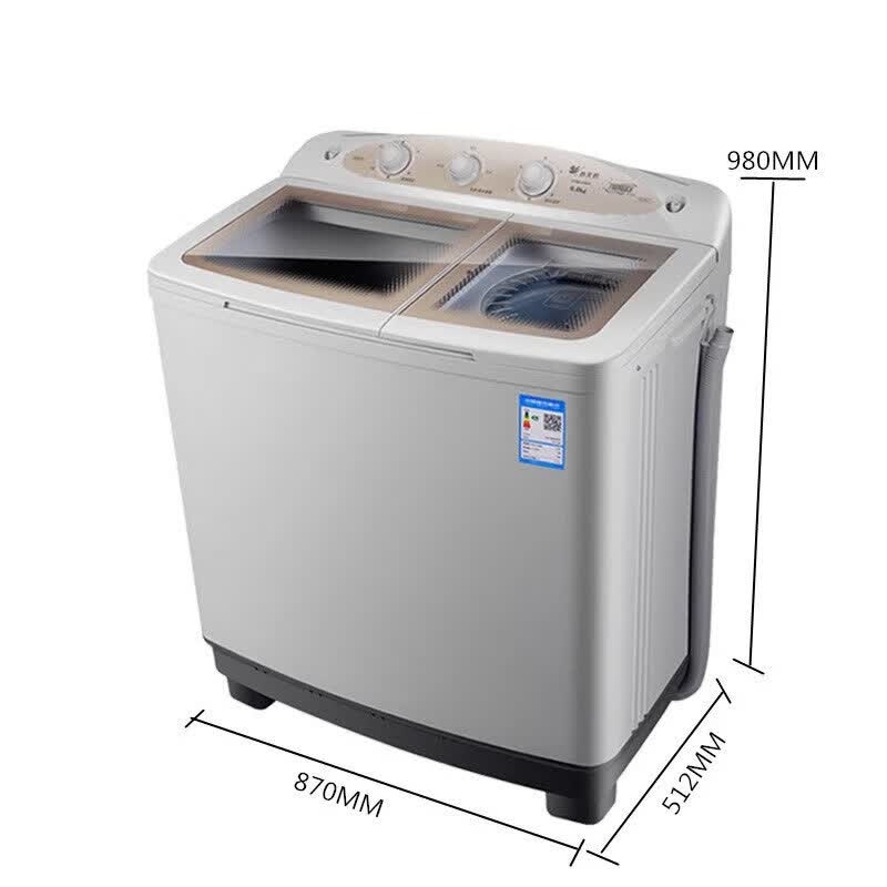 小天鹅半自动洗衣机10公斤大容量8kg家用小型波轮双缸双桶杠12kg 15