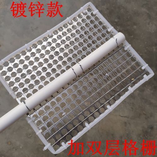 拍浆拍水泥浆拉毛甩浆拍子自制工地墙面拍浆工具不锈钢网孔板套装成品