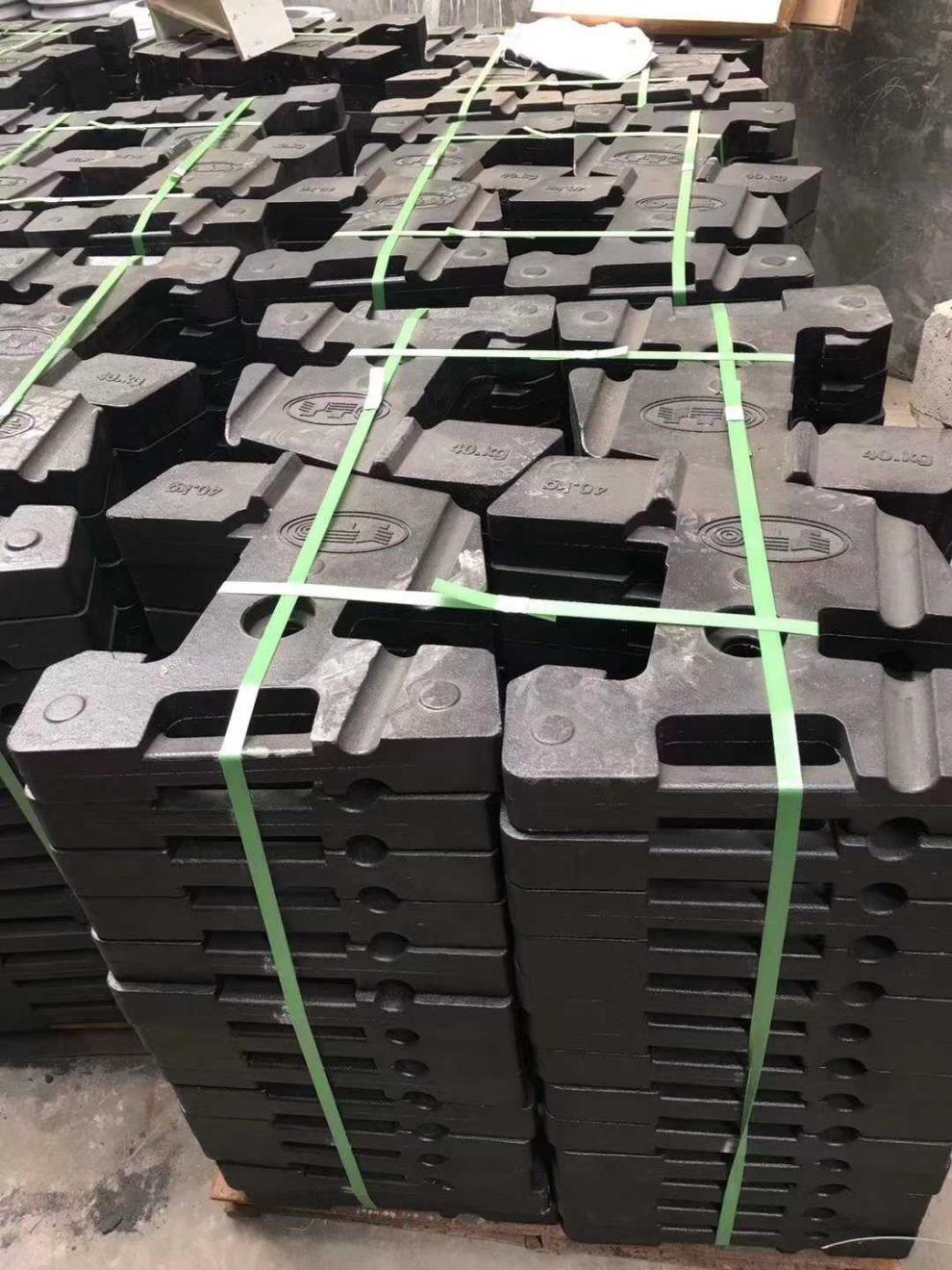 洛阳东方红柴油拖拉机配件前配重204050kg后配重5085公斤原厂自玺50