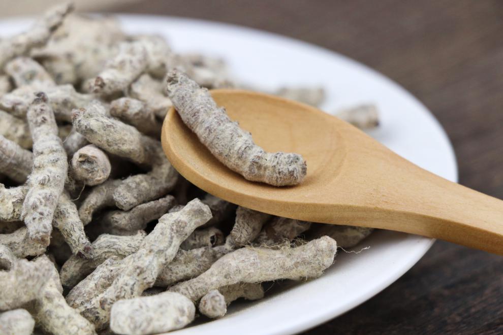 白僵蚕无硫中药材新货 白僵蚕 姜蚕 天虫 白僵虫 500g【图片 价格 品