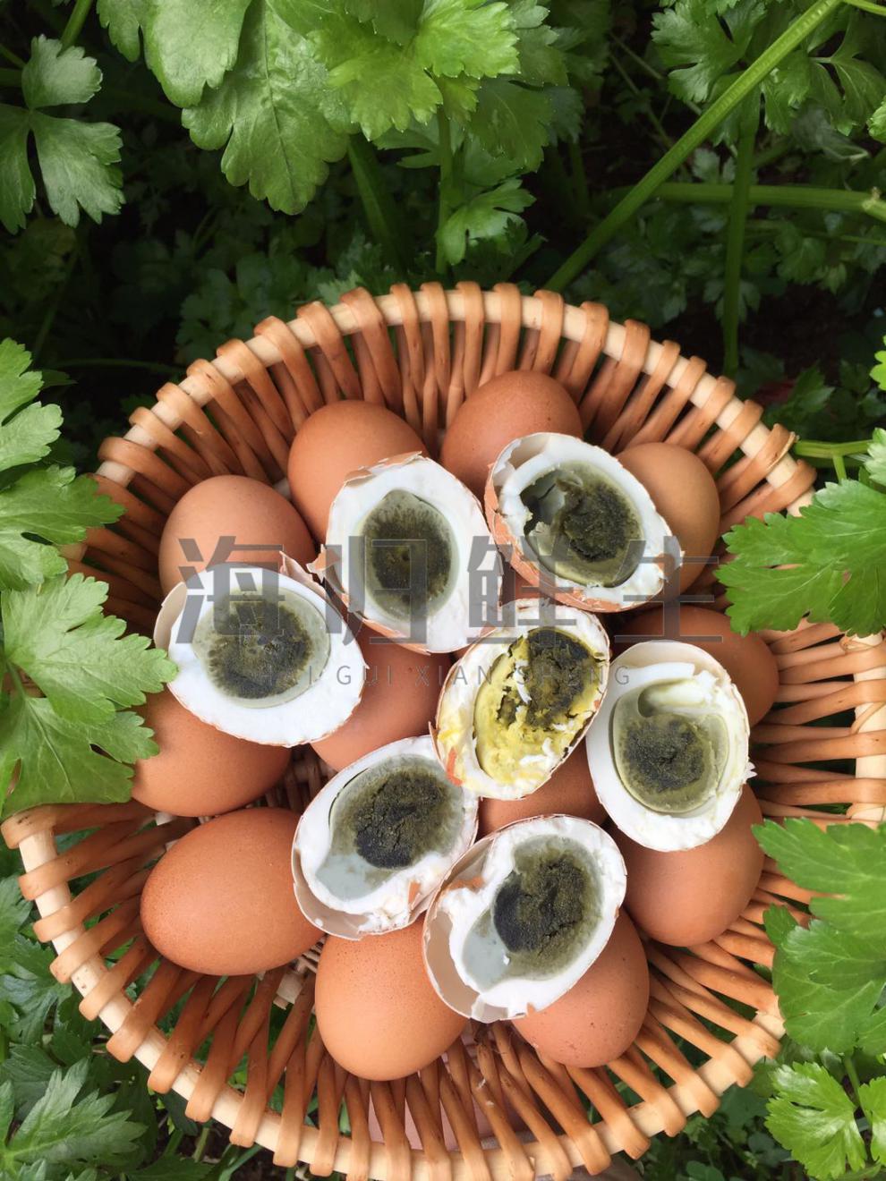 5折 臭咸鸡蛋 20枚装 臭蛋臭盐蛋黑黄农家腌制老北京风味臭鸡蛋【直接