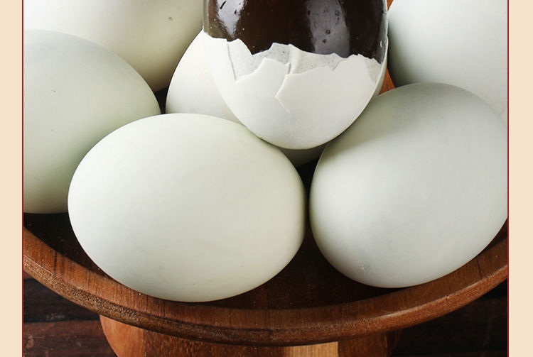 皮蛋鸭蛋松花蛋无铅工艺大溏心黄心特大皮蛋批发湖北特产10枚6575克含