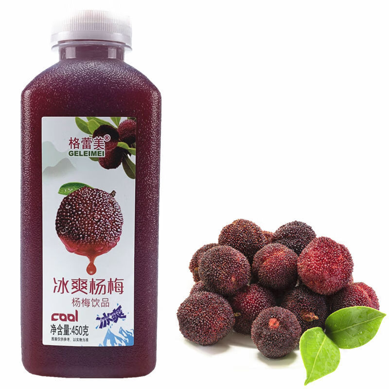 冰爽杨梅饮品450g解暑清爽夏日饮料汁冰镇夏日冰沙整箱 冰爽杨梅 整箱