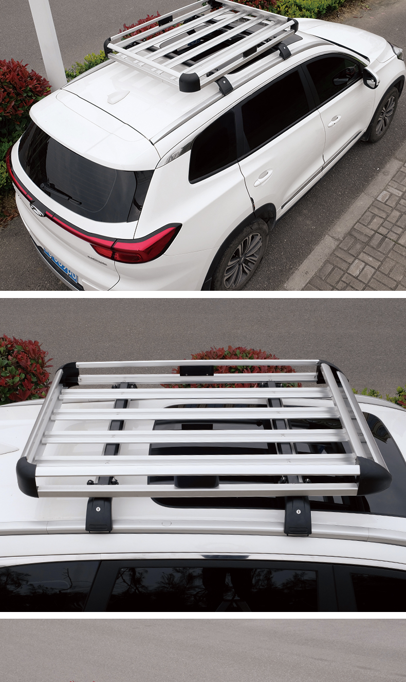 车顶行李架汽车suv专用铝合金越野行李框长安cs75传祺gs4哈弗h6车顶