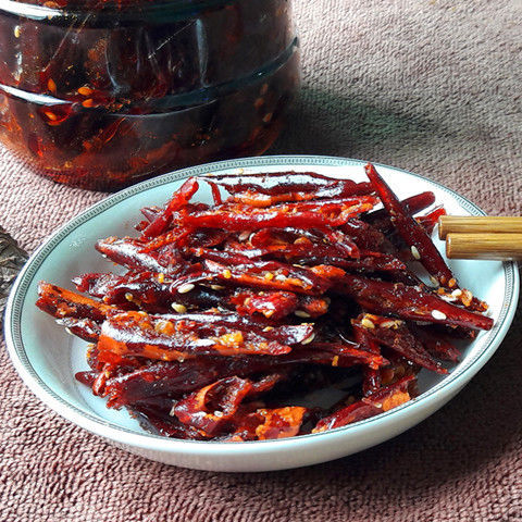 贵州特产香脆小辣椒香酥椒油炸干辣椒丝小吃零食250克