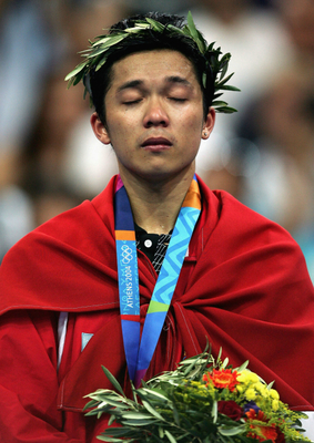 羽毛球海报体育新四大天王球星陶菲克林丹李宗伟盖德贴画74230cm