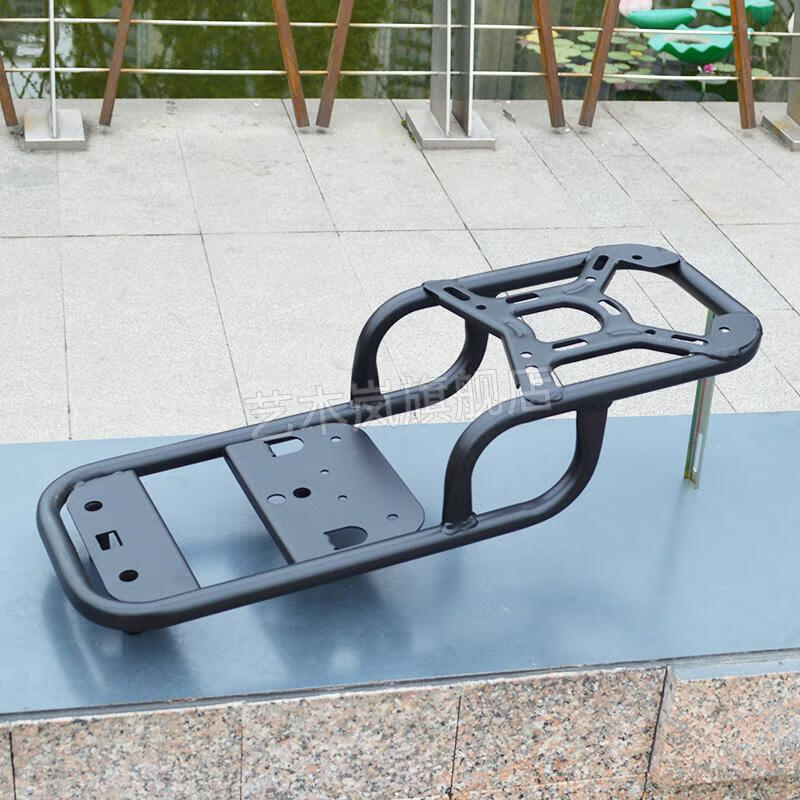 电动车后衣架后尾架雅迪冠智de3电动车货架dm6后尾架尾箱架de1加长