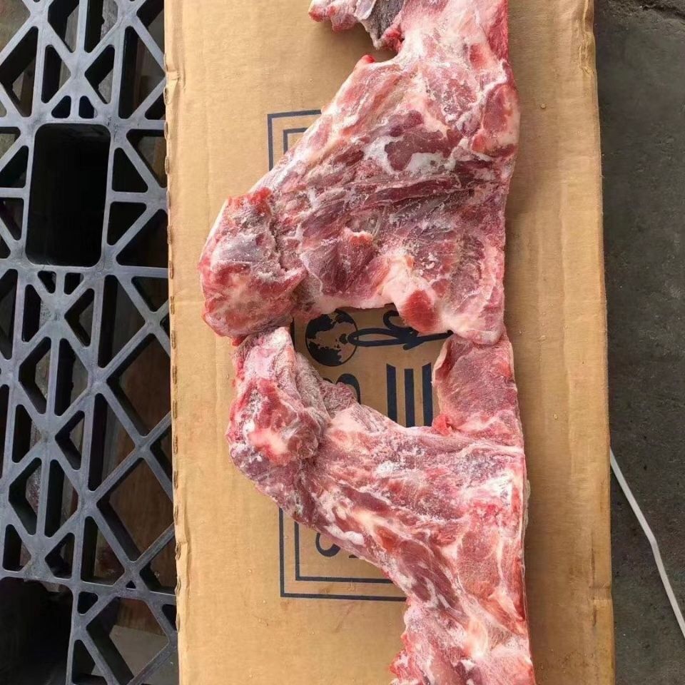 新鲜猪胫骨猪骨头猪脖子骨肉多一箱30斤饭店食堂快餐熬汤食材 江浙沪