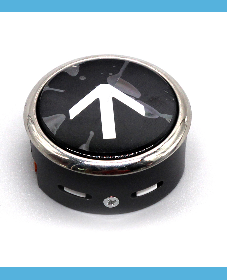 flpw圆形按钮日立电梯按钮mca外呼外招上下数字白光广日电梯按键n10