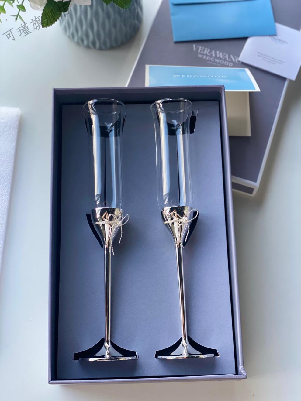 【闪电发货】verawang杯 wed家王薇薇verawang香槟杯高脚杯结婚礼物一