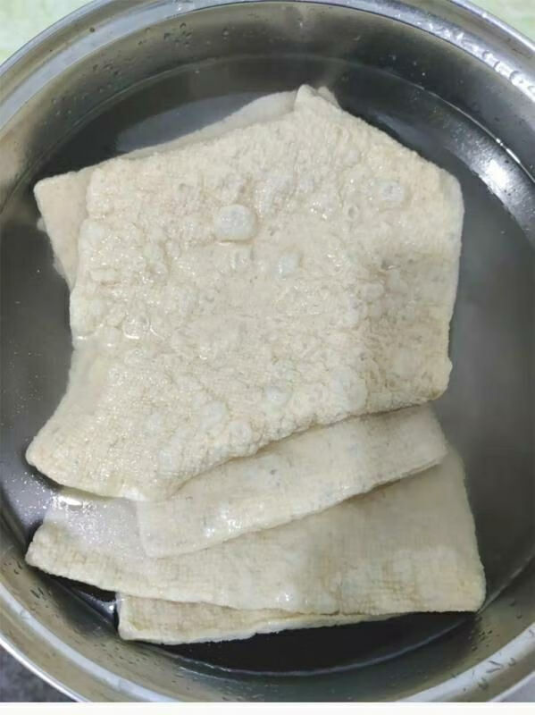 脆皮豆腐干货批发油炸脆豆皮豆干火锅食材麻辣烫凉菜关东煮串串香500