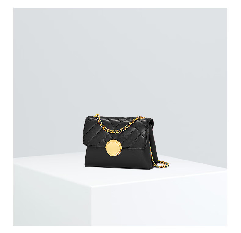 cassile卡思乐包包女包2021新款小香风时尚百搭单肩斜挎链条包女奶昔