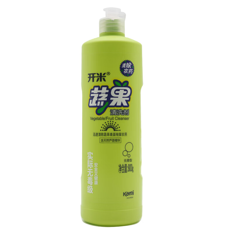 十大洗洁精开米洗洁精果蔬专用无香洗水果蔬菜清洁剂洗洁精去农药残留