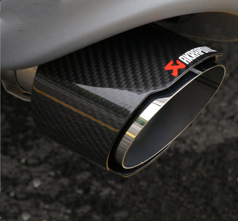 适用天蝎碳纤维尾喉改装不锈钢排气阿特兹昂克赛拉锐志凯美瑞皇冠