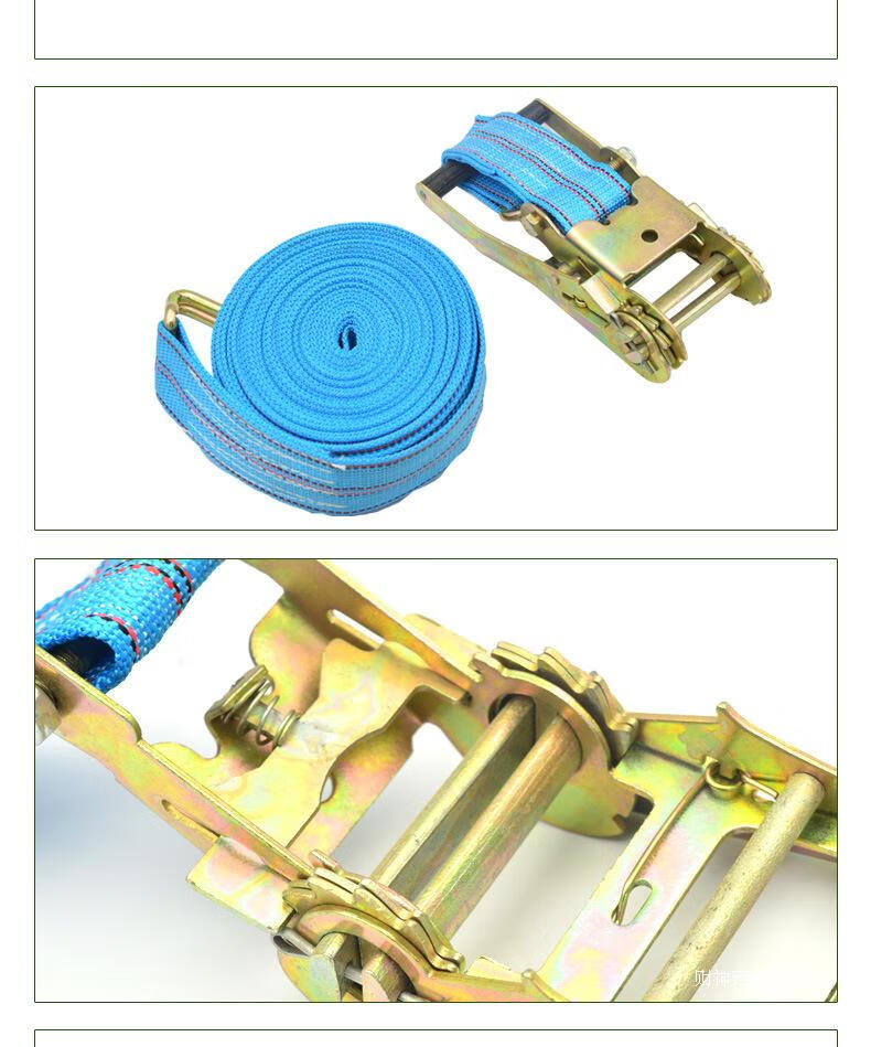 5t大架5x10货车布带紧绳器6x10捆绑器货物捆绑带加固拉紧器4104cm宽6