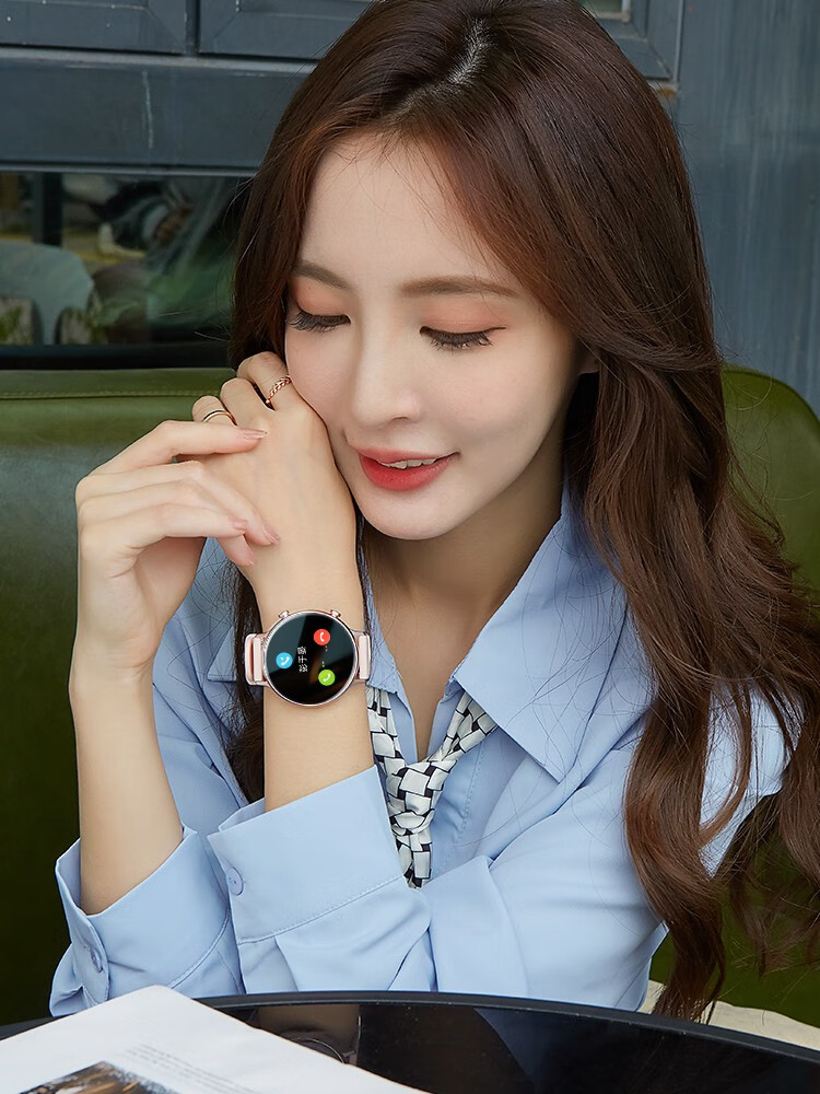华为(huawei)gt2女士智能手表同款女多功能运动2021新款蓝牙通话支付