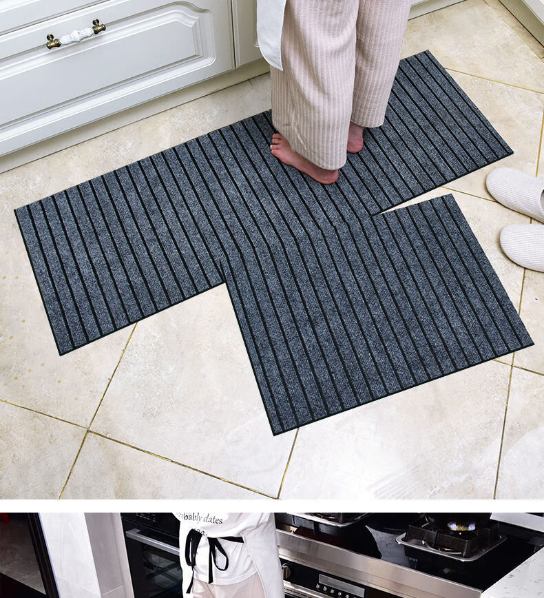 48小时发货厨房专用地垫防滑防油家用长条吸水吸油防水耐脏脚垫垫子门