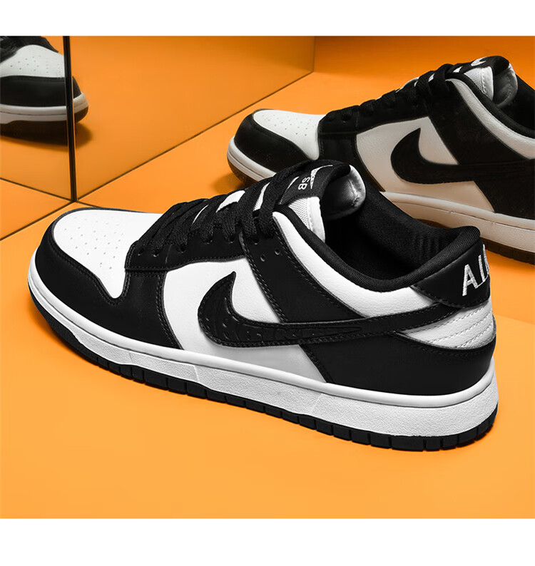 aj女鞋官网旗舰店官dunk sb黑白熊猫联名秋季aj1影子灰男休闲板鞋