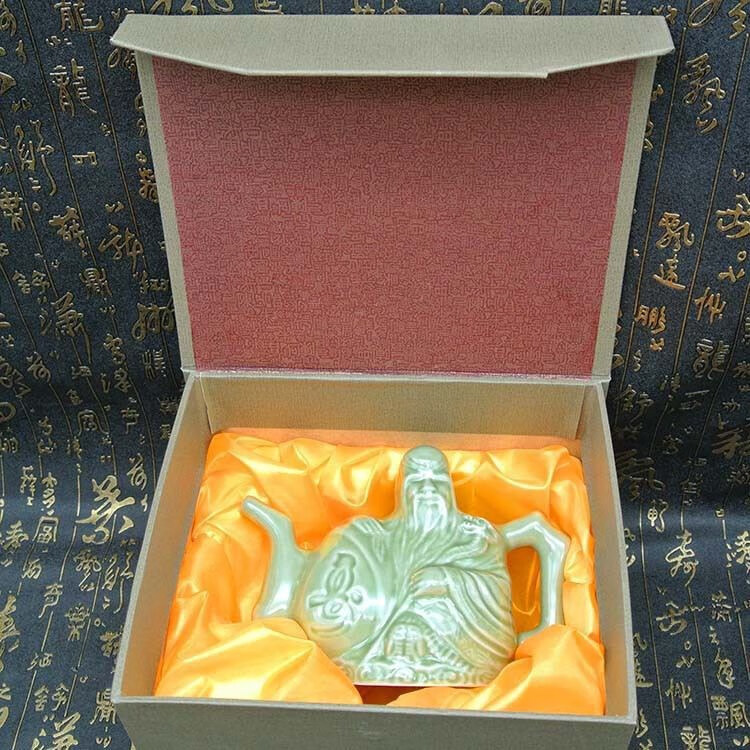 花烛阴阳壶两心壶陶瓷酒壶家用诸葛壶双流机关壶良心壶鸳鸯壶古代应酬