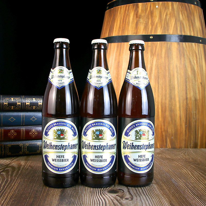 维森/唯森酵母小麦白啤酒 500ml 玩酿团 德国进口酵母小麦白啤酒 维森